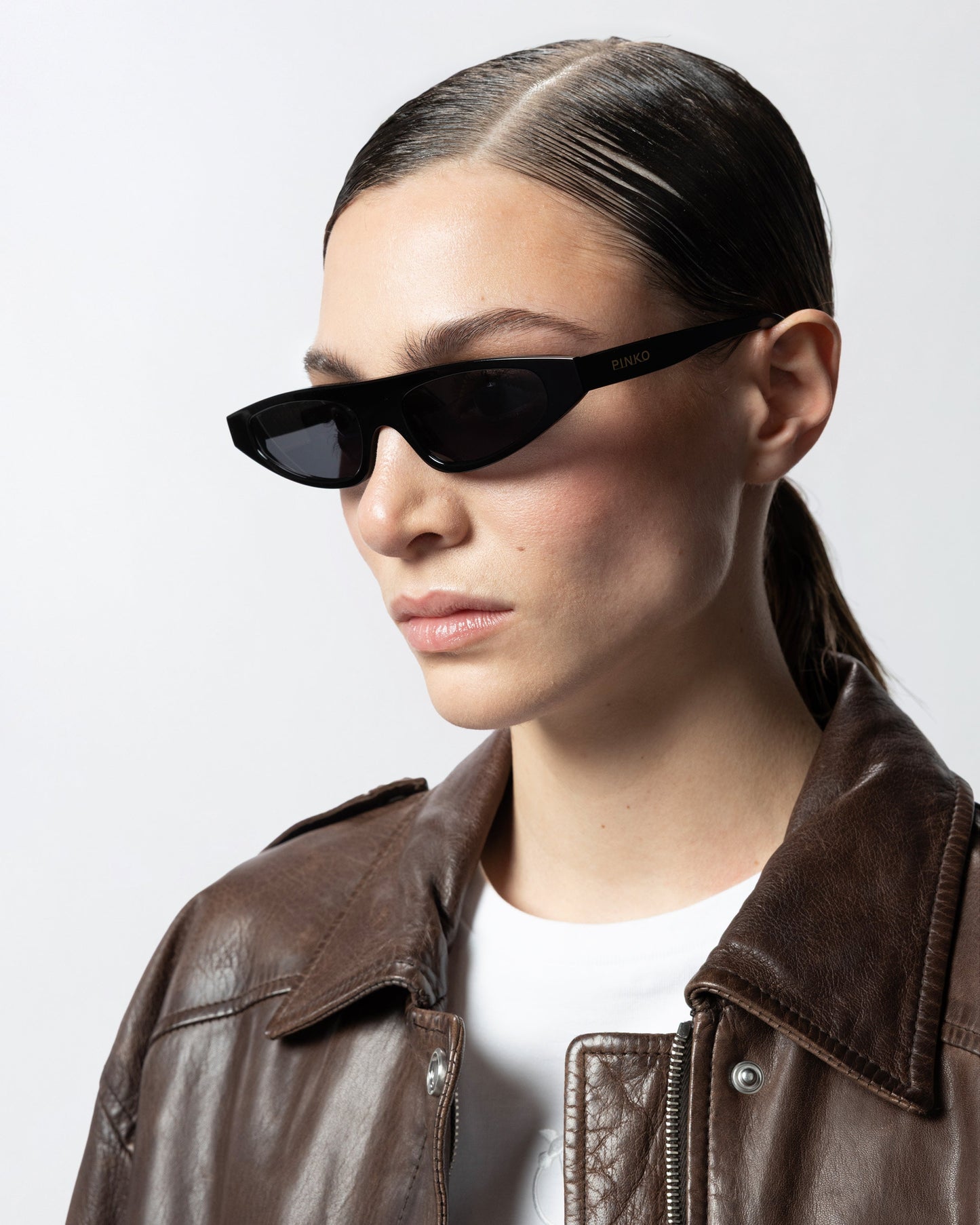Elongated sunglasses