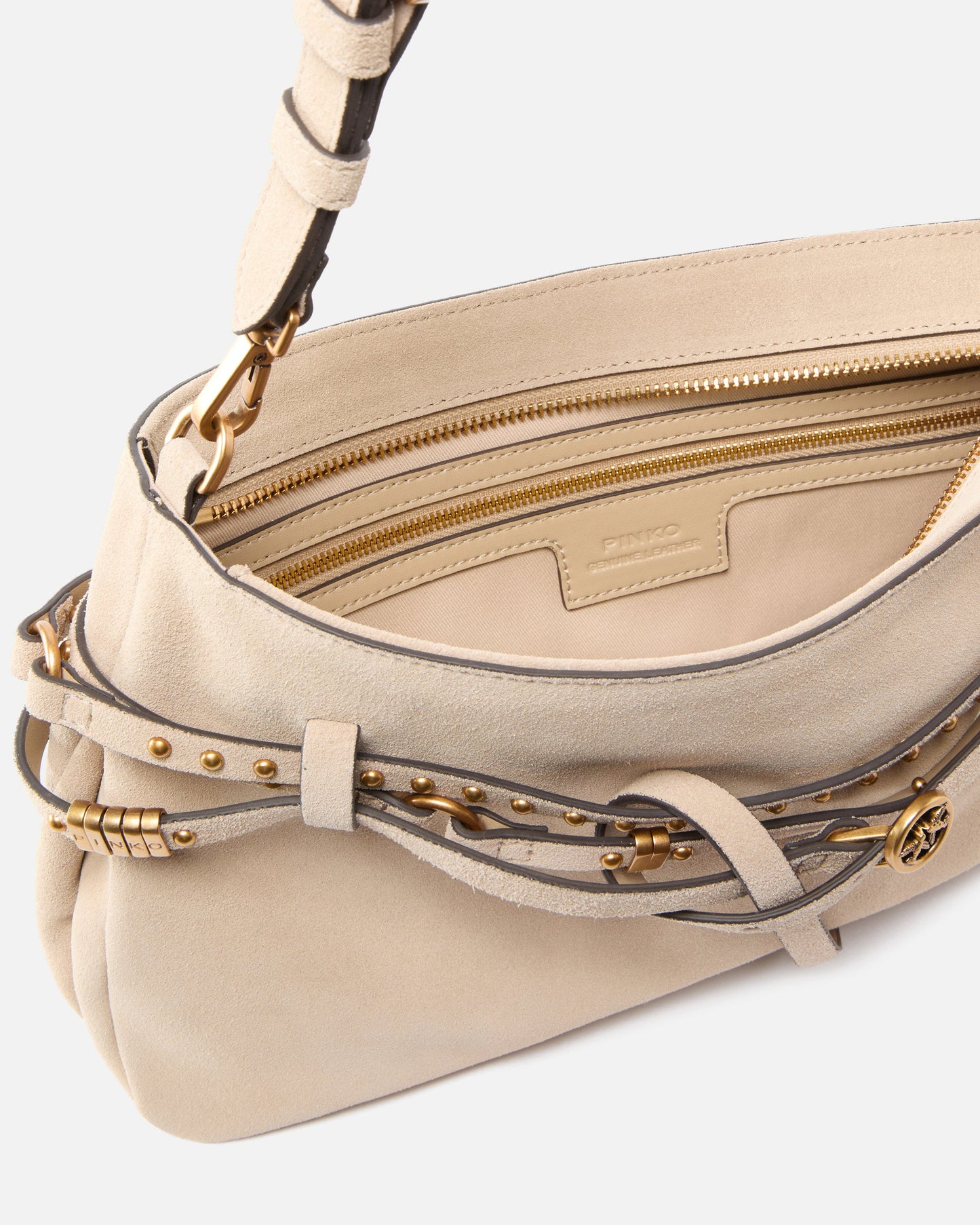 Belt Bag medium shoulder bag in suede