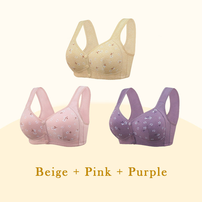 šBuy 1 Get 2 FREEš - Comfortable & Convenient Front Button Bra