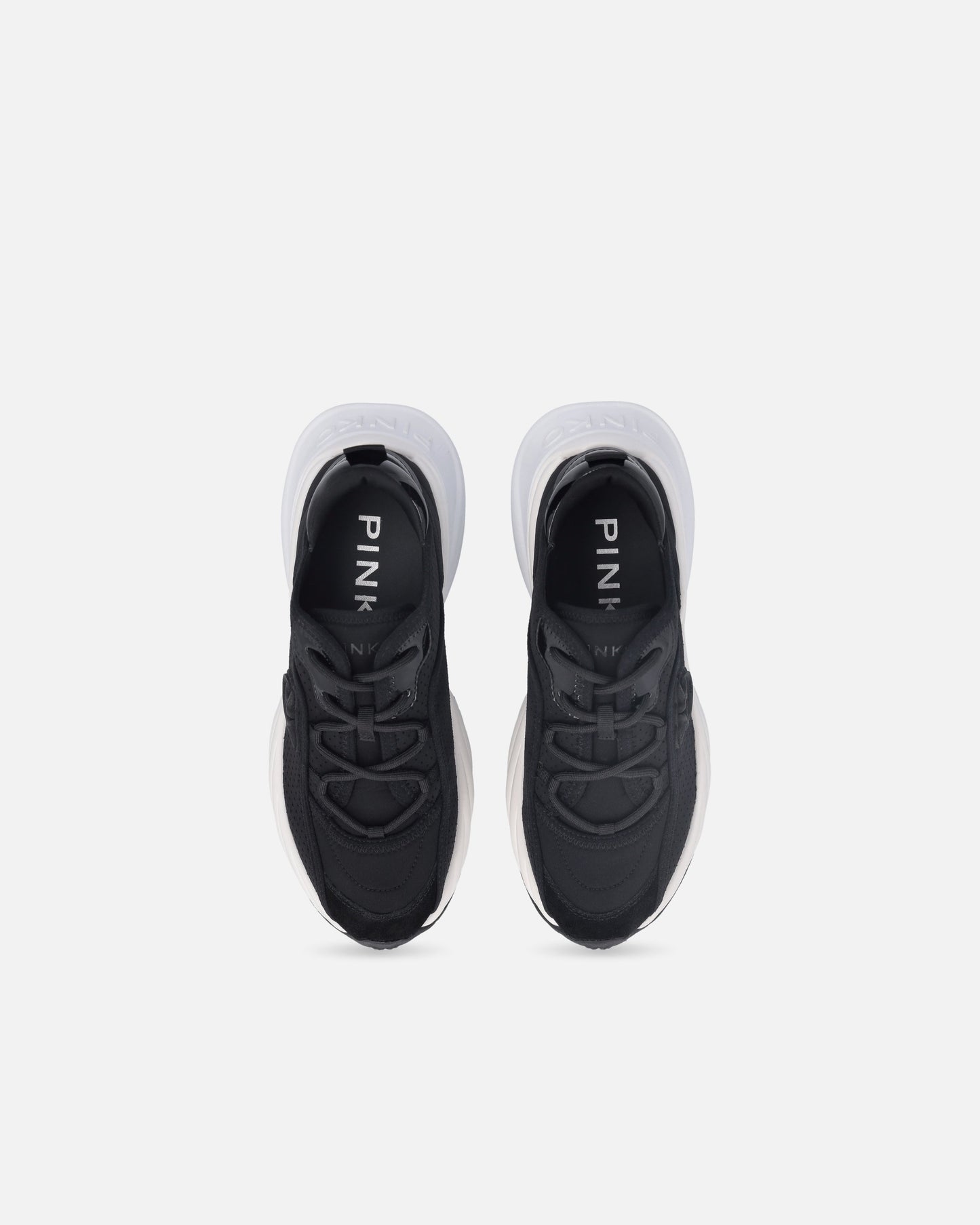 Ariel perforated sneakers with bird logo