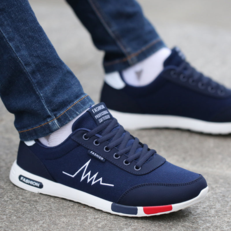Atmungsaktive Herren Freizeit-Sportschuhe