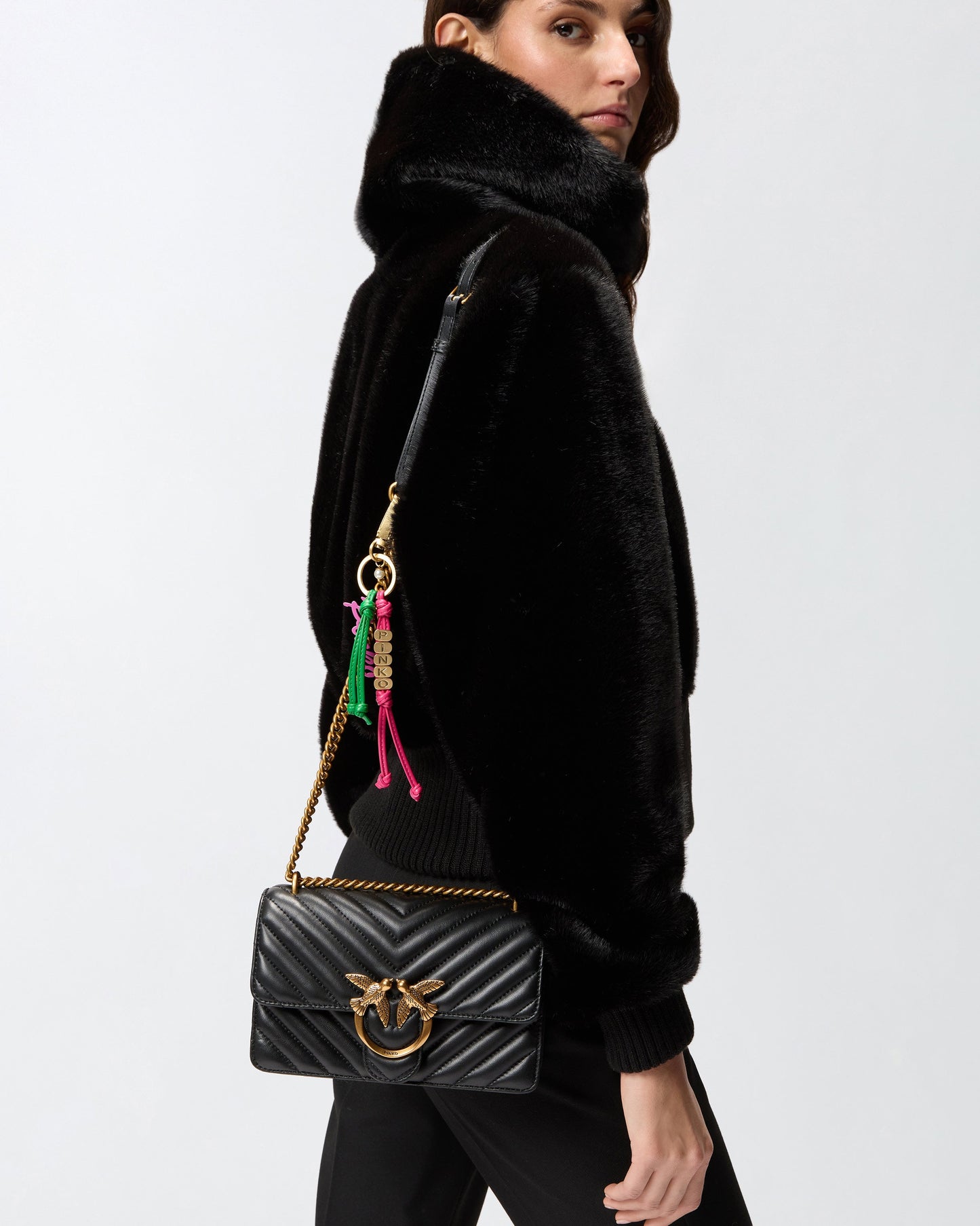 Small shoulder bag Love Bag One Chevron