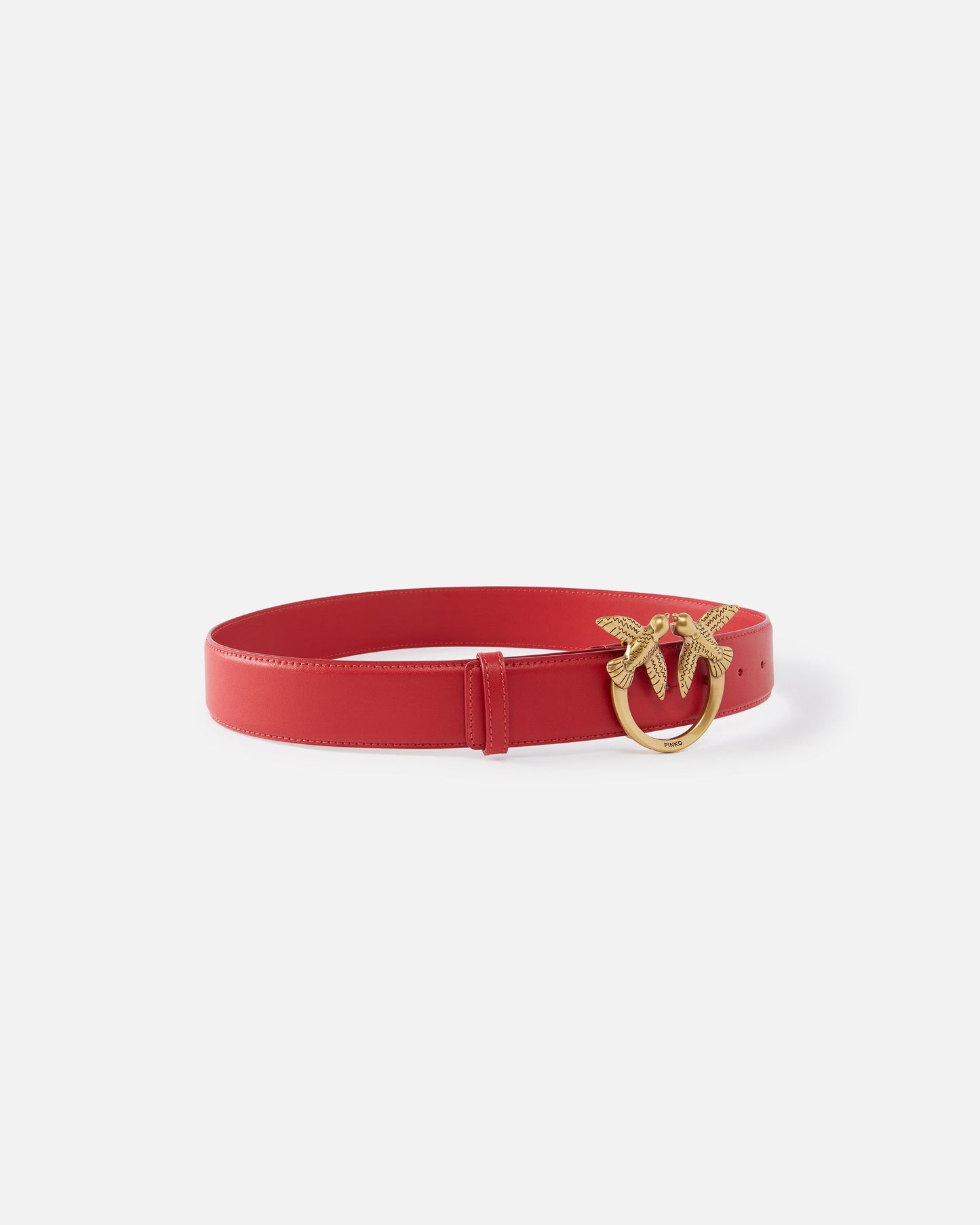 Love Birds high leather belt 4cm
