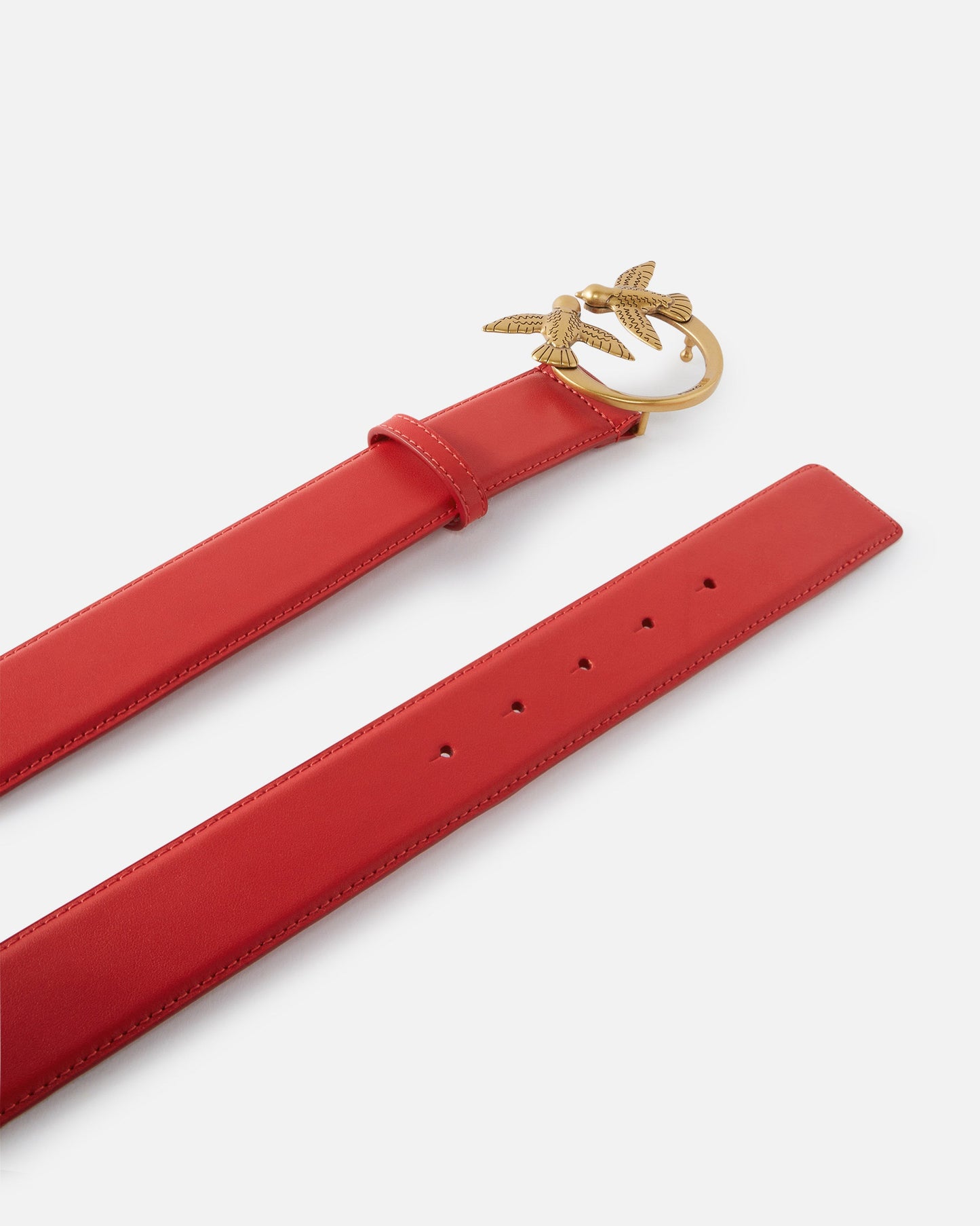 Love Birds high leather belt 4cm