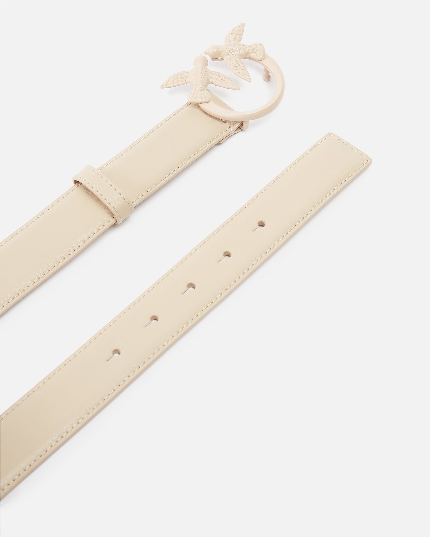 Belt with colored buckle 3cm