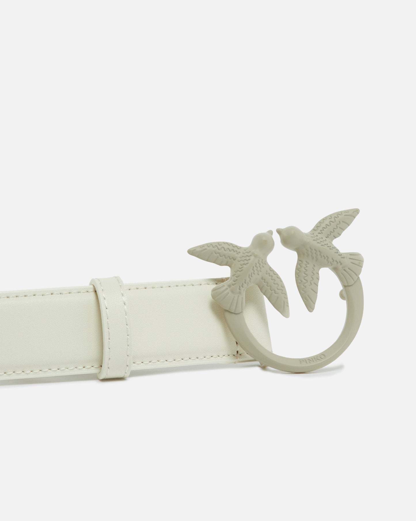 Belt with colored buckle 3cm