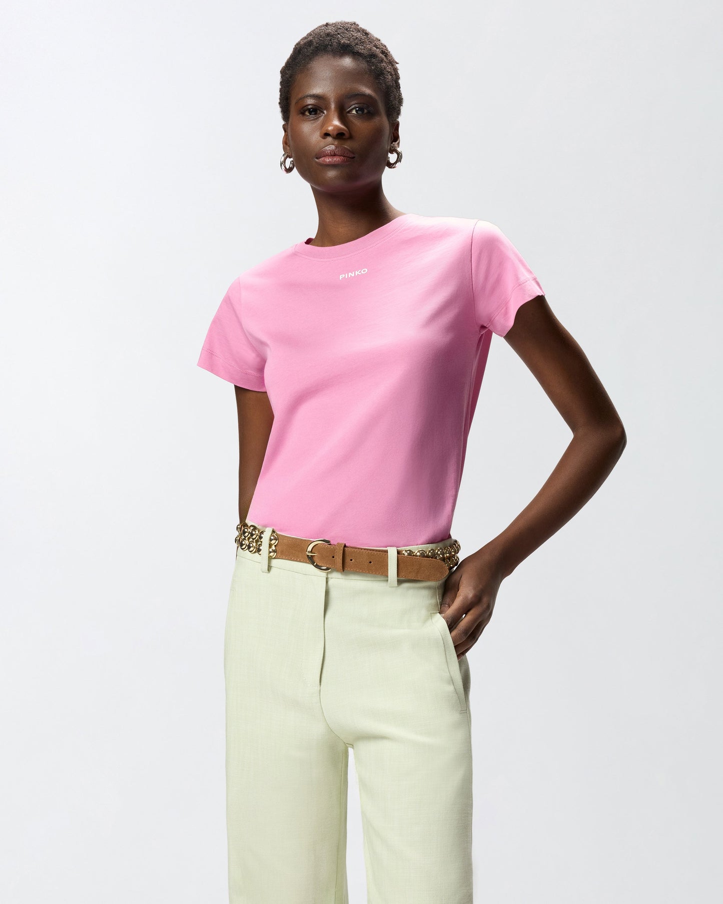 T-shirt with logo