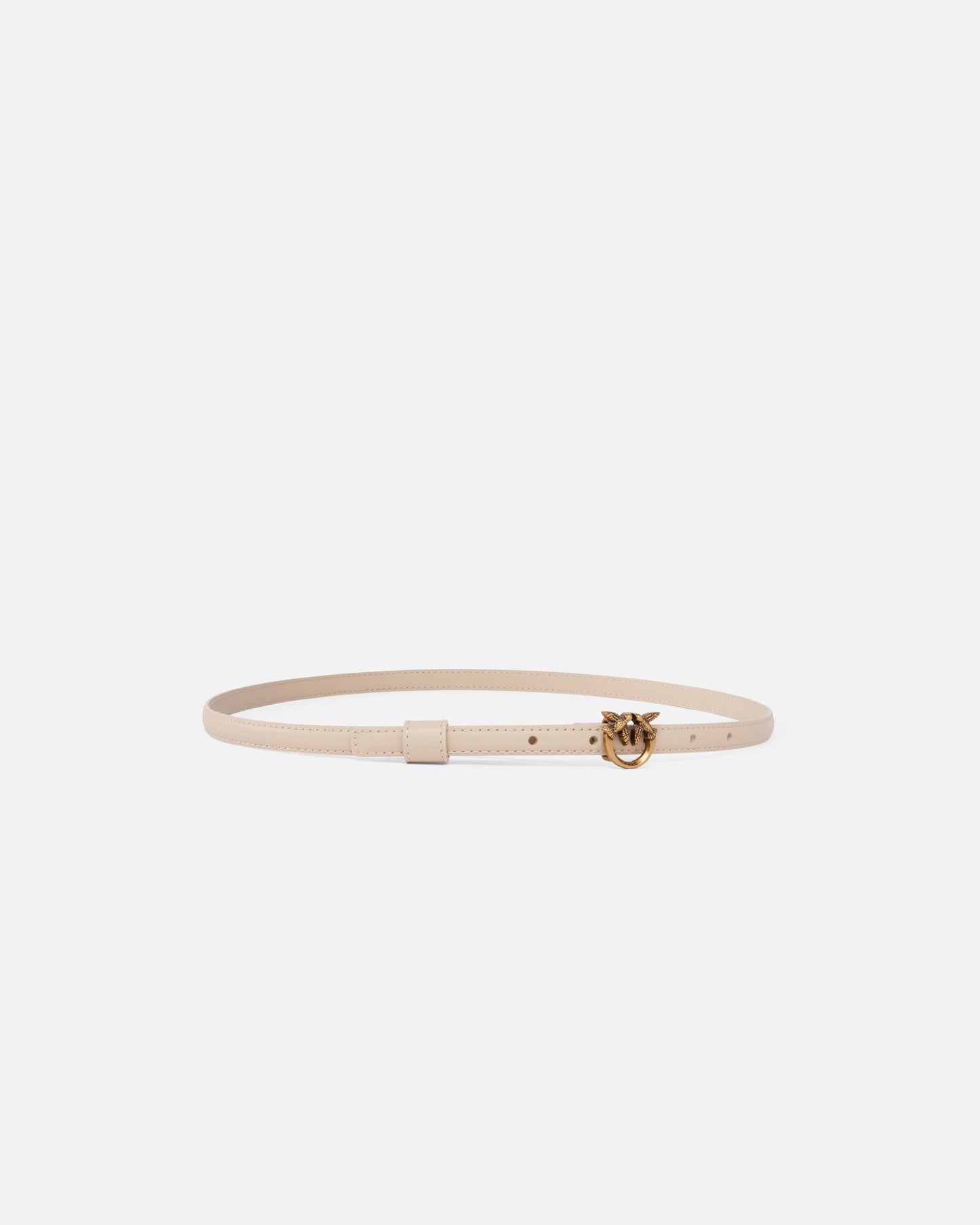 Thin belt with Love Birds buckle, 1cm