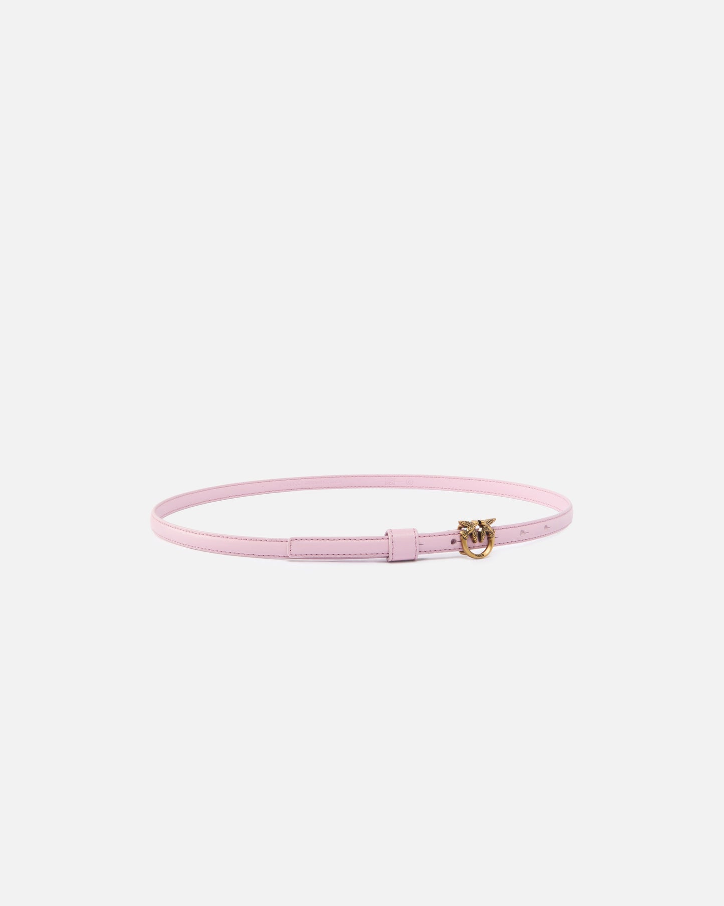 Thin belt with Love Birds buckle, 1cm