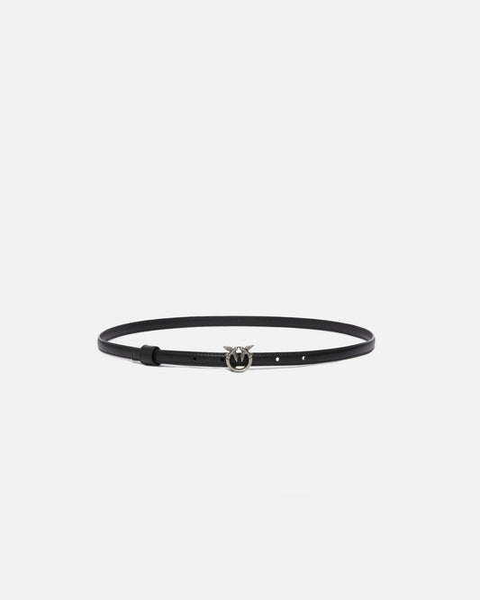 Thin belt with Love Birds buckle, 1cm