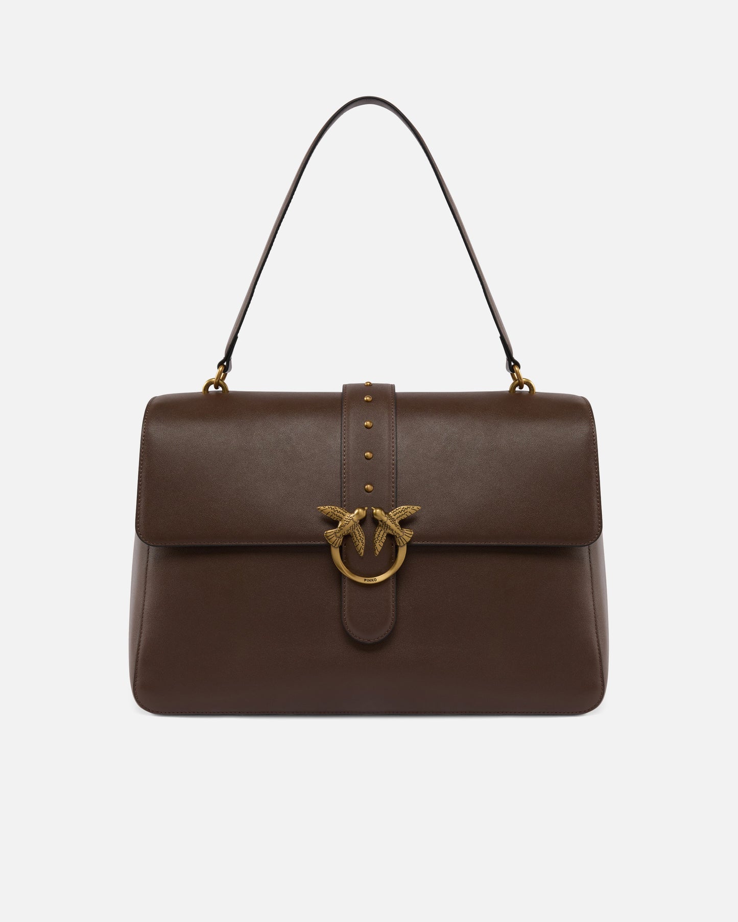 Leather maxi Love Bag Slouchy shoulder bag