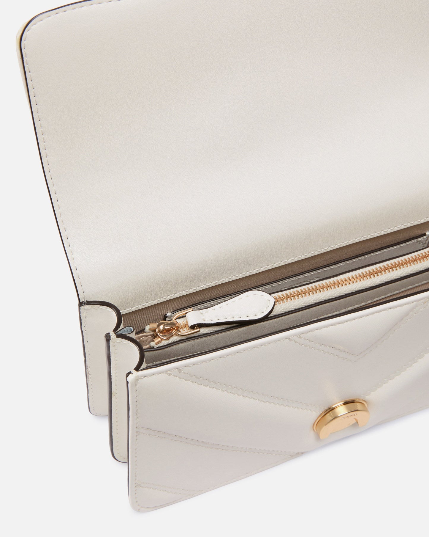 Mini Love Bag One shoulder bag in chevron leather and nappa with triple chain