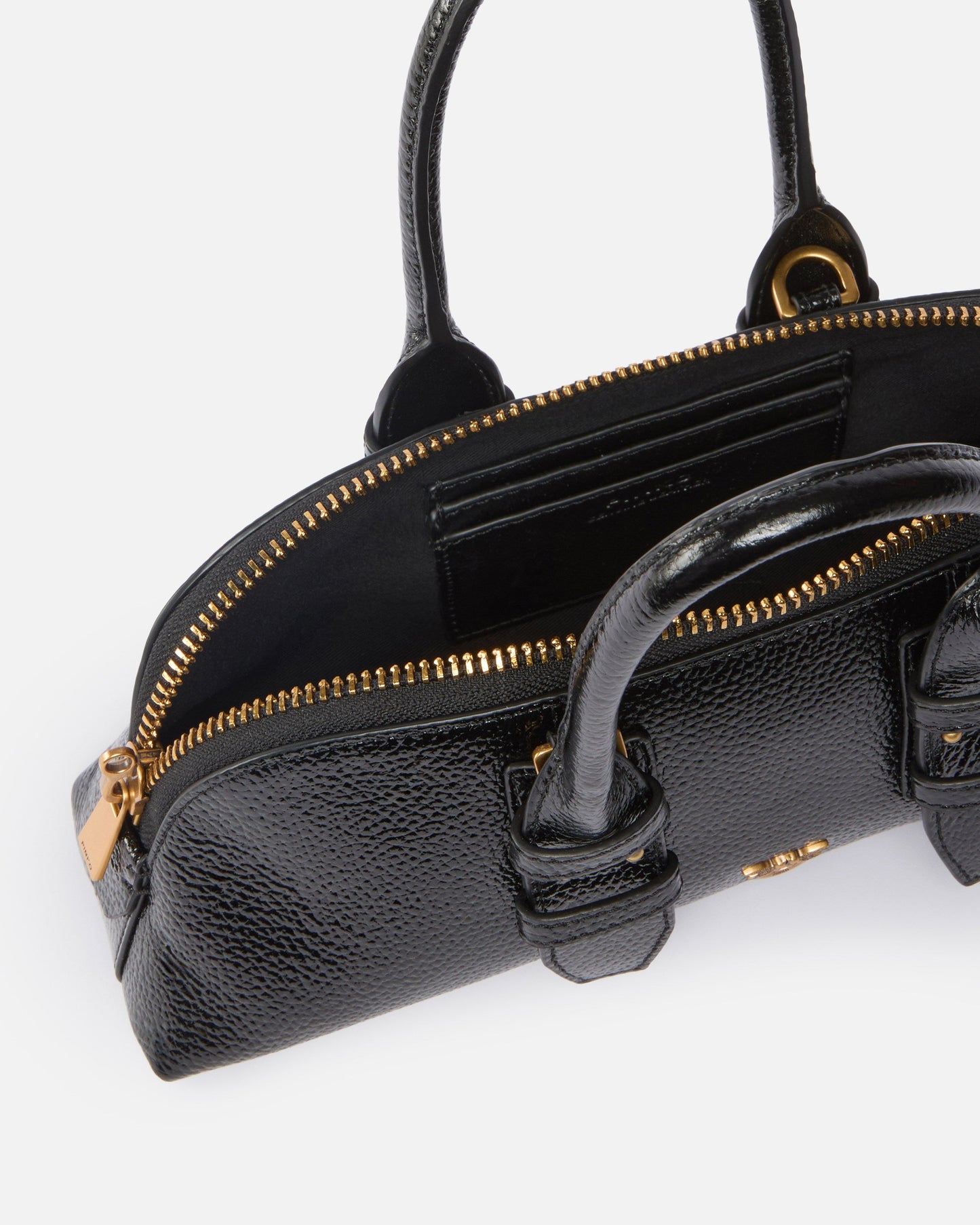 Escape Bag Horizontal small handbag in tumbled leather