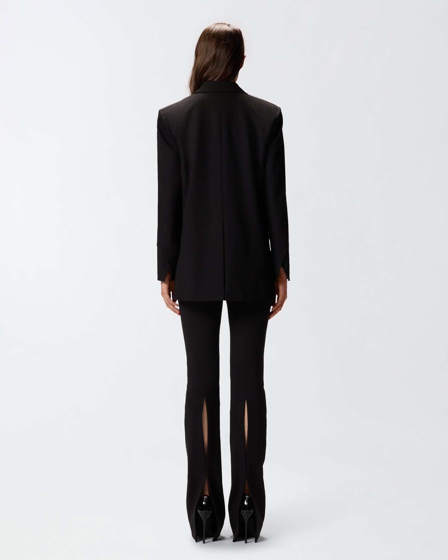 Oversized stretch blazer