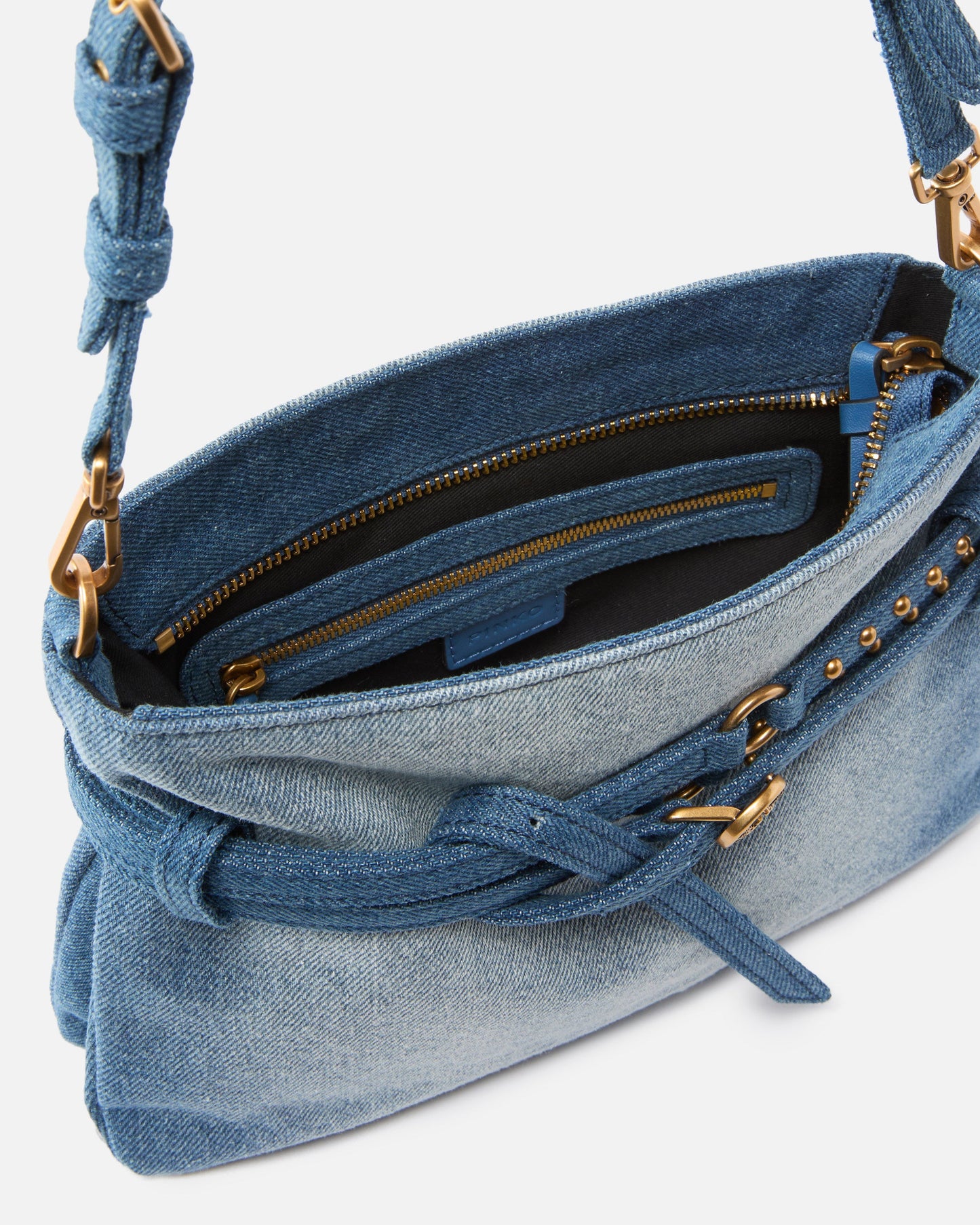 Belt Bag Mini small shoulder bag in denim