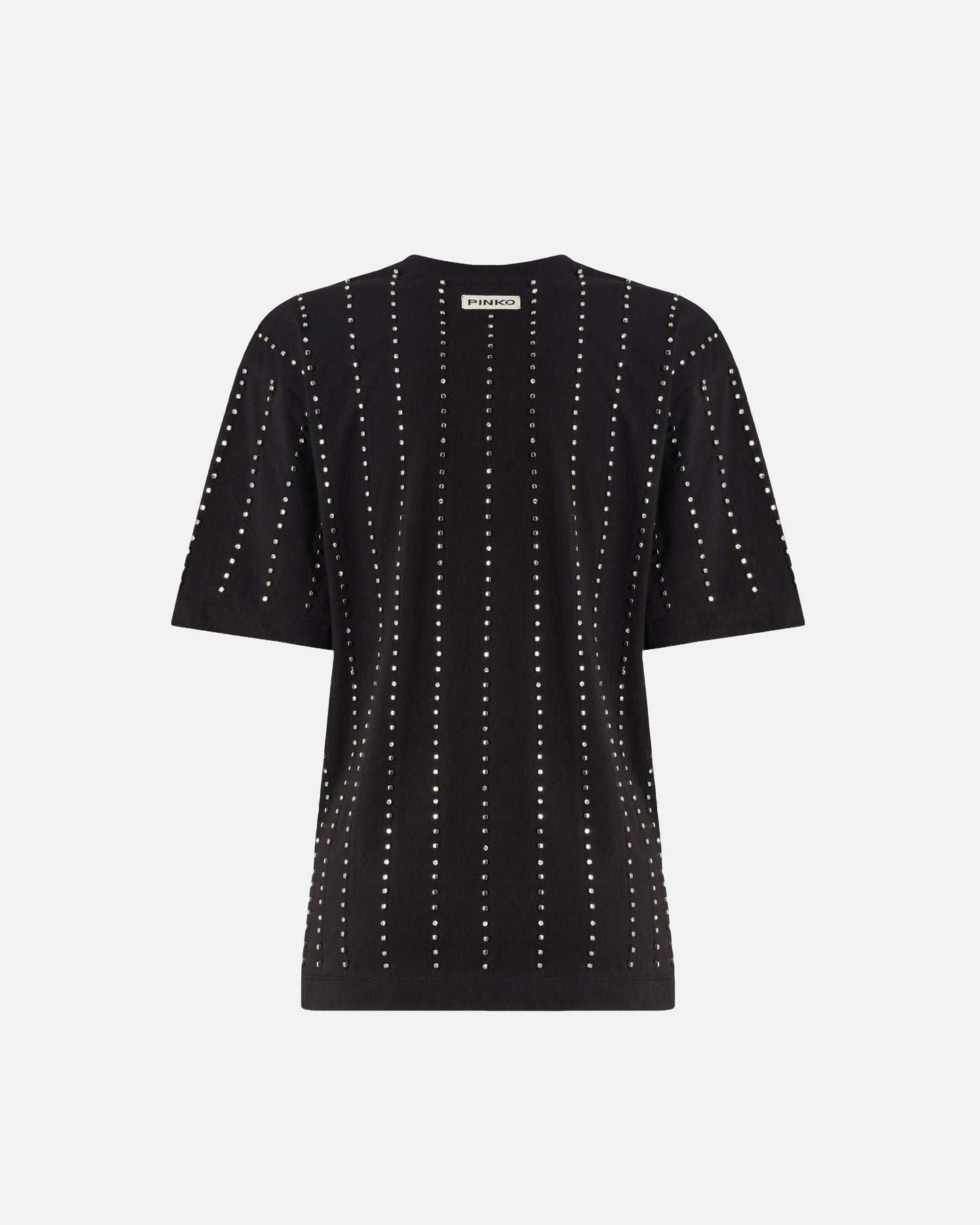 T-shirt with jewel stripes