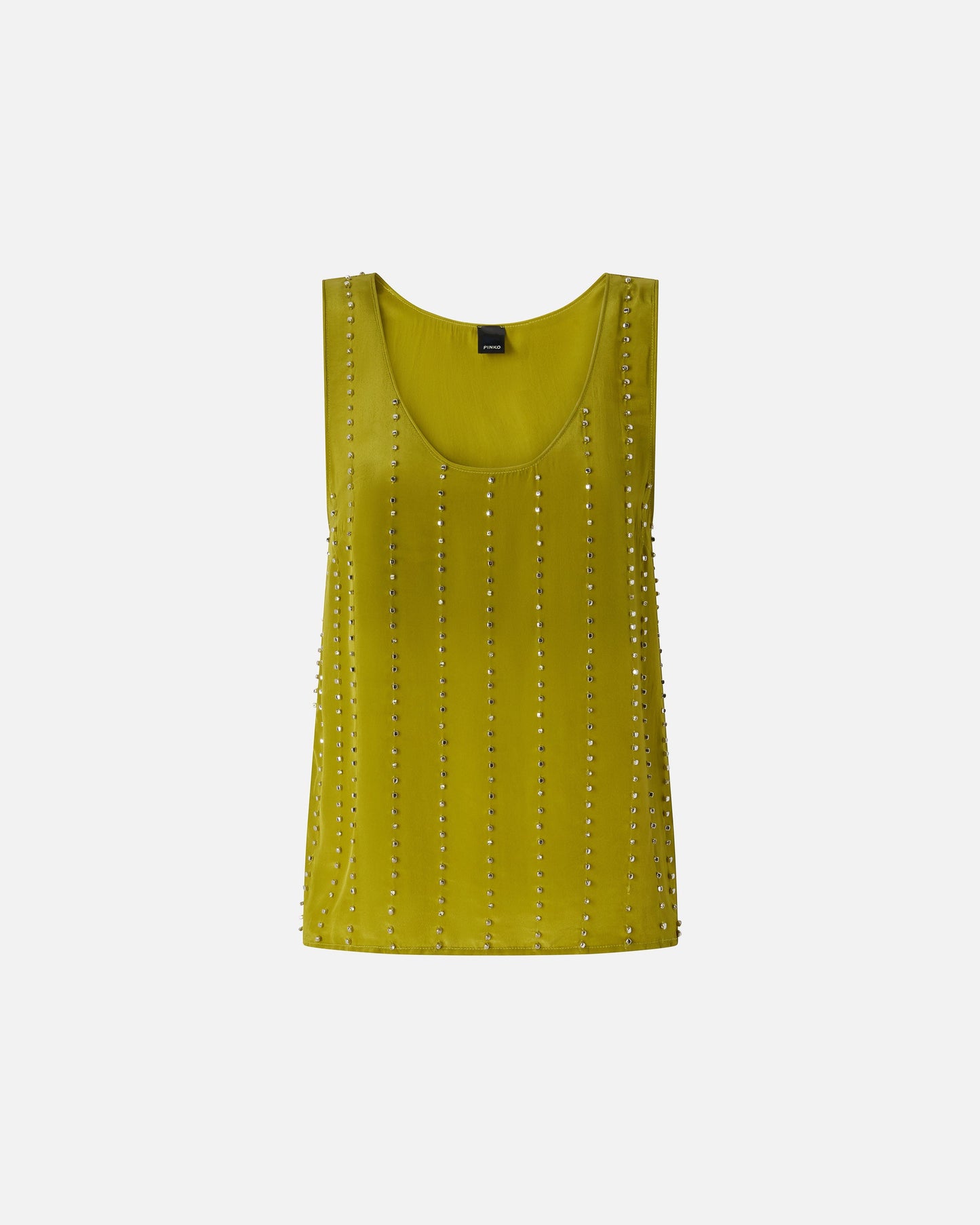 Vest top with jewel stripes
