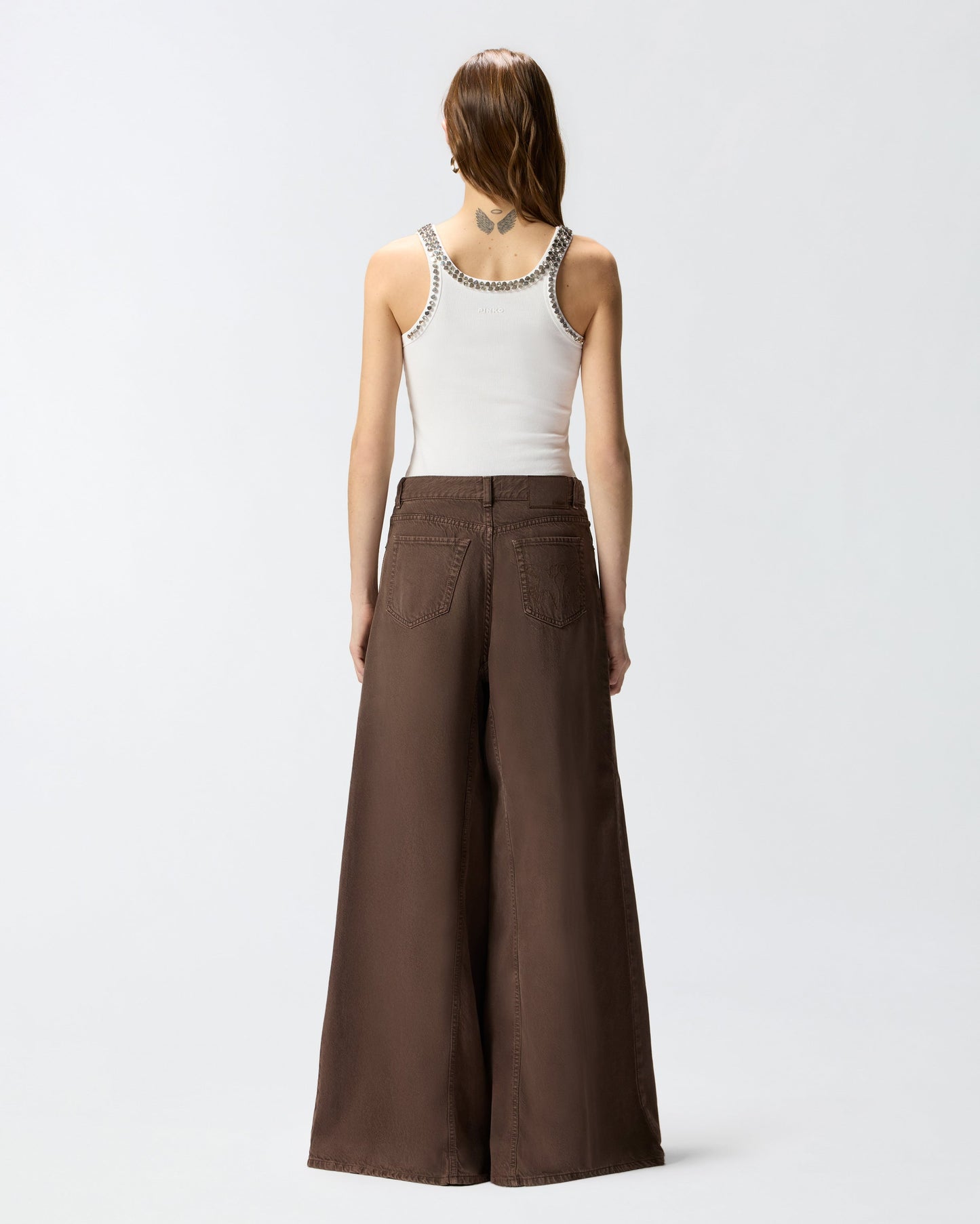 Super-wide-leg jeans
