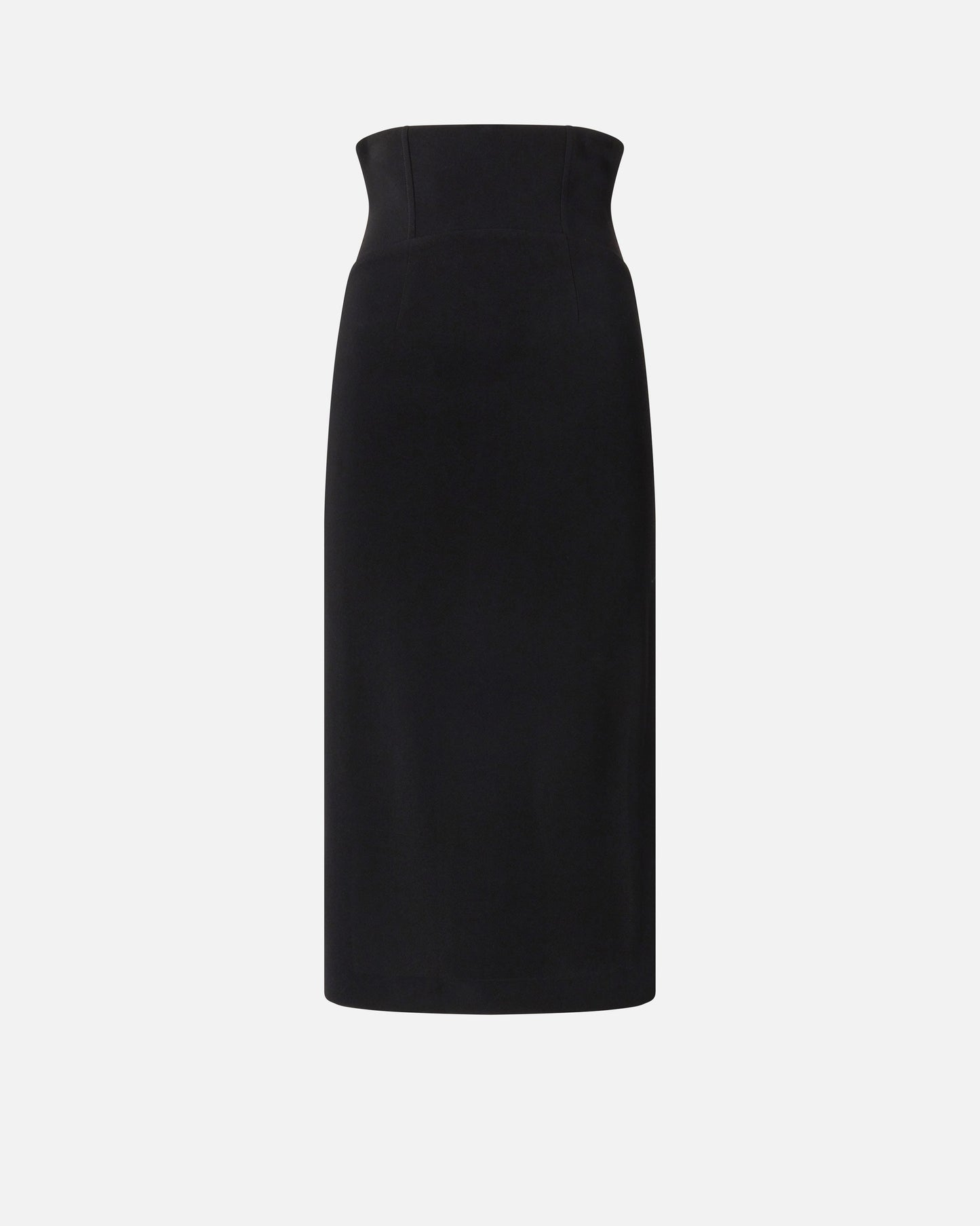Midi skirt with bodice waist