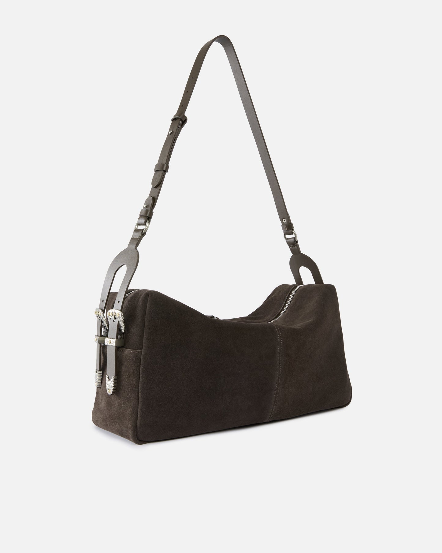 Keeper Bag large shoulder bag in suede