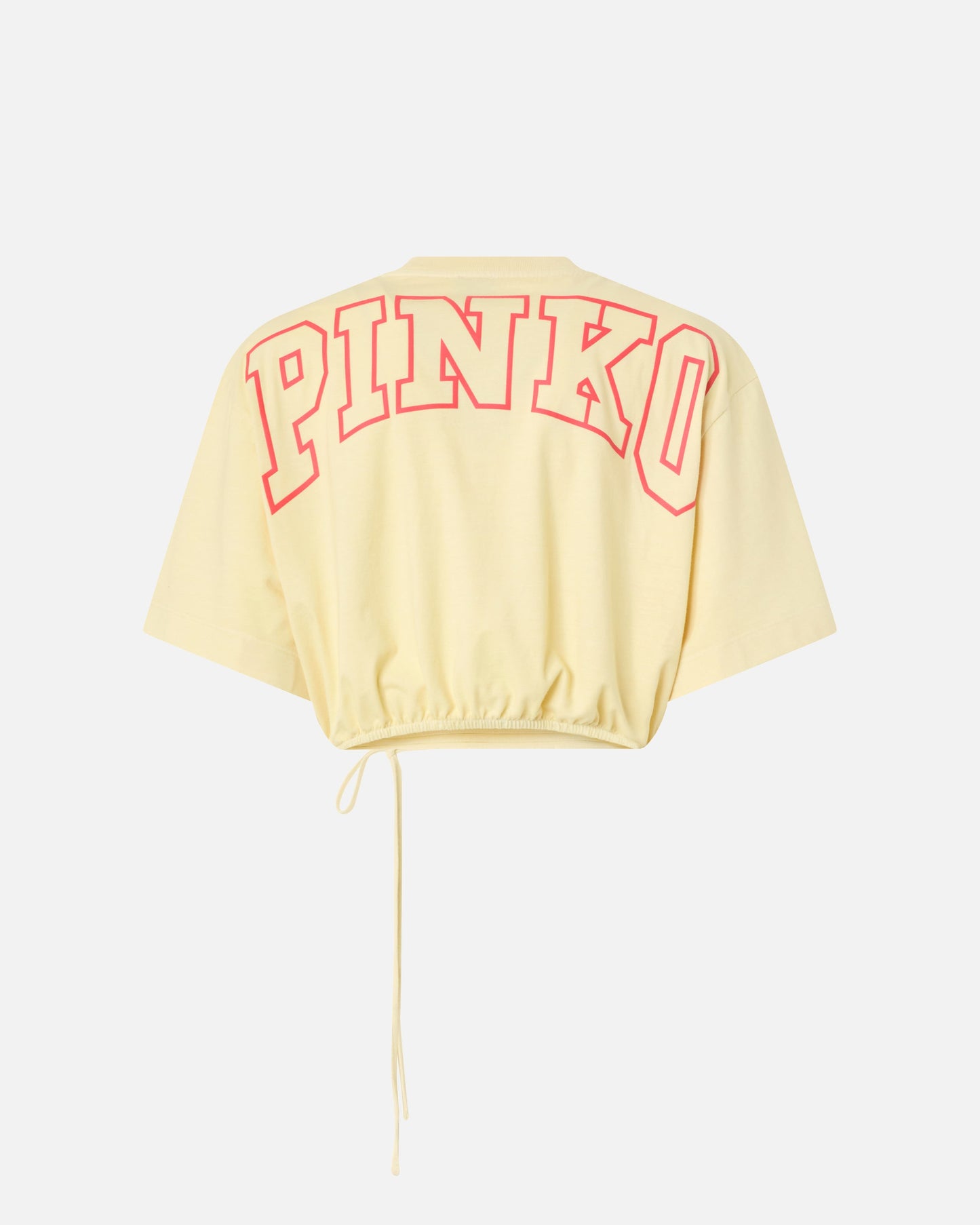Crop top with logo lettering