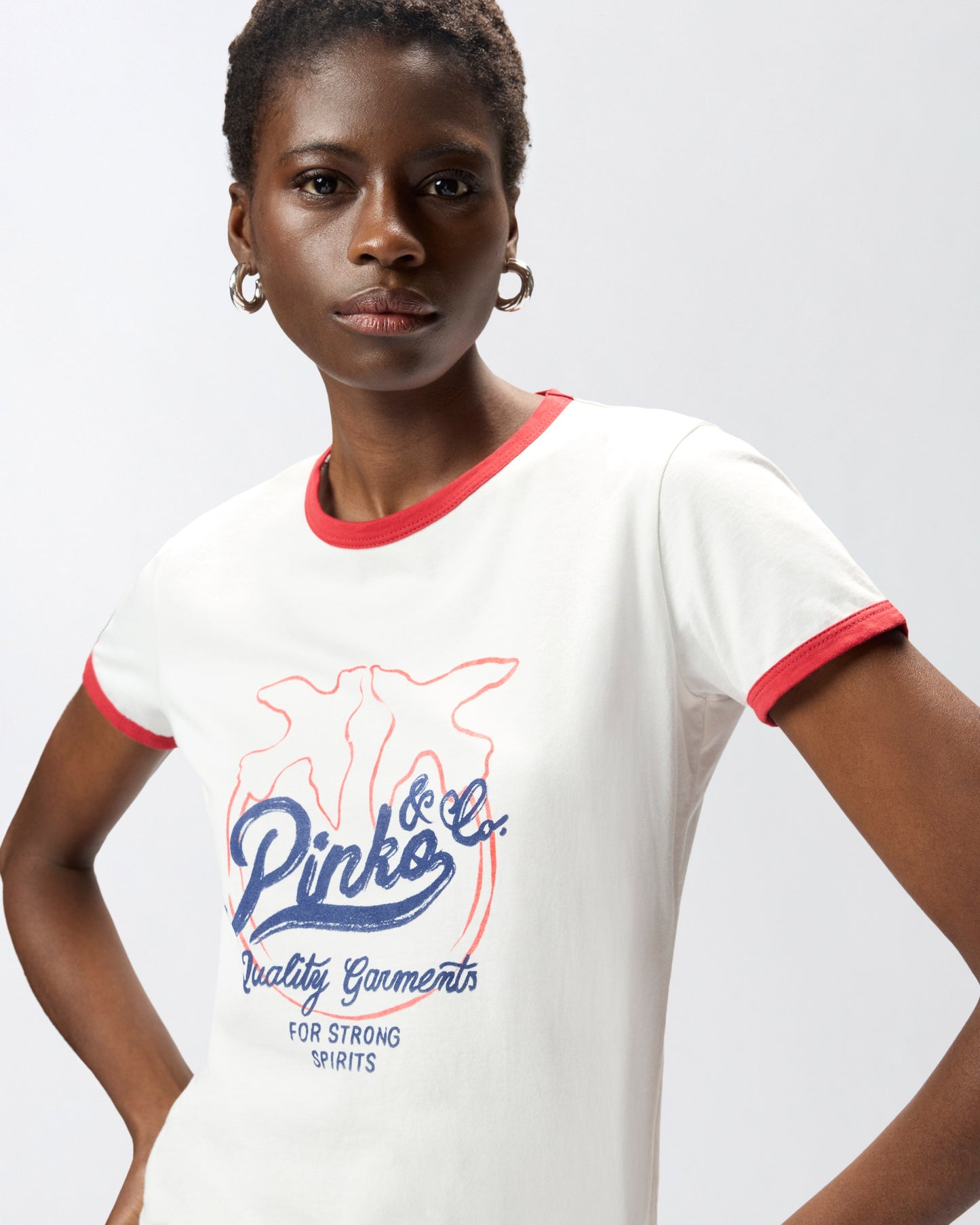 T-shirt with logo print