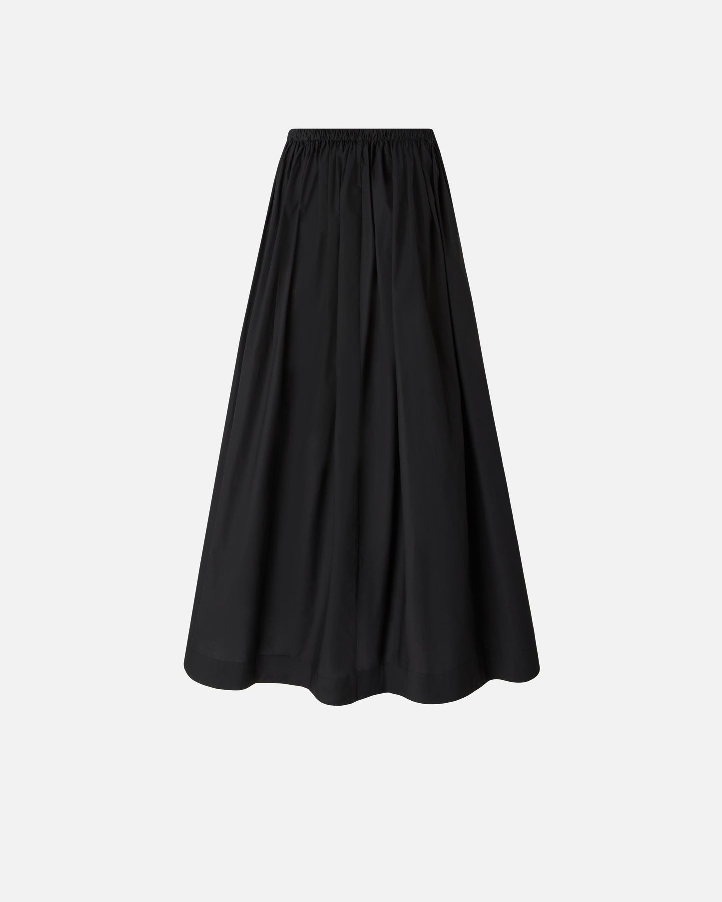 Long skirt with elasticated waist
