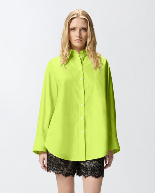 Cotton poplin shirt