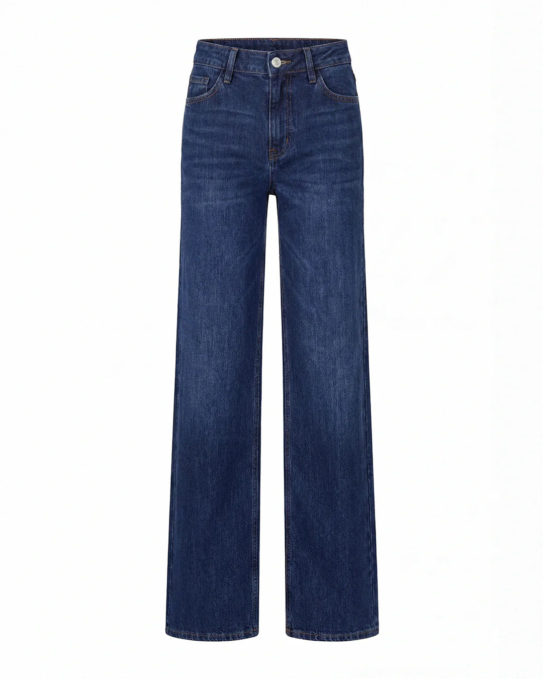 BBL Wide Leg Jeans mit mittlerer Leibhöhe