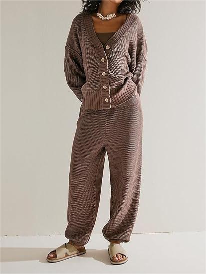 Neues weiches Rippstrick-Set (2 kaufen, kostenloser Versand)
