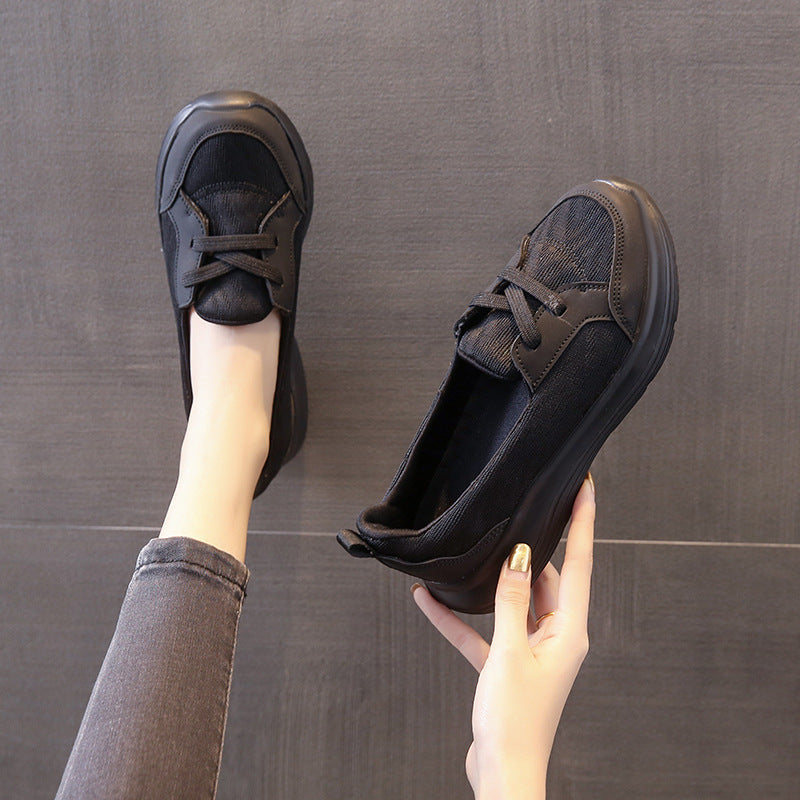 Atmungsaktive Damen-Slipper mit Fußgewölbestütze und rutschfester Sohle