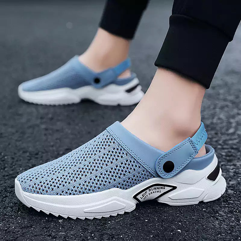 LetcloTM New Men's Orthopedic Hollow-Out Crocs / Sandals