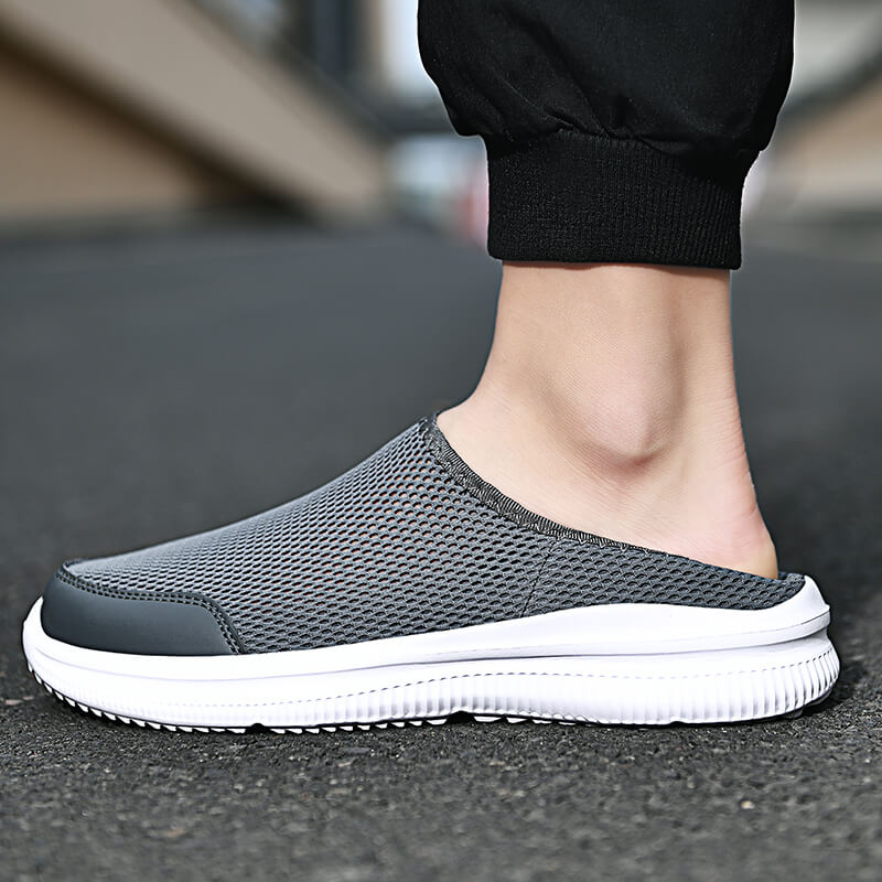 Atmungsaktive Mesh-Slipper für Herren