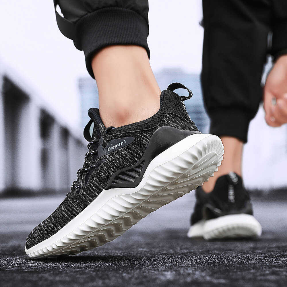 Trendige lässige atmungsaktive Laufschuhe für Herren