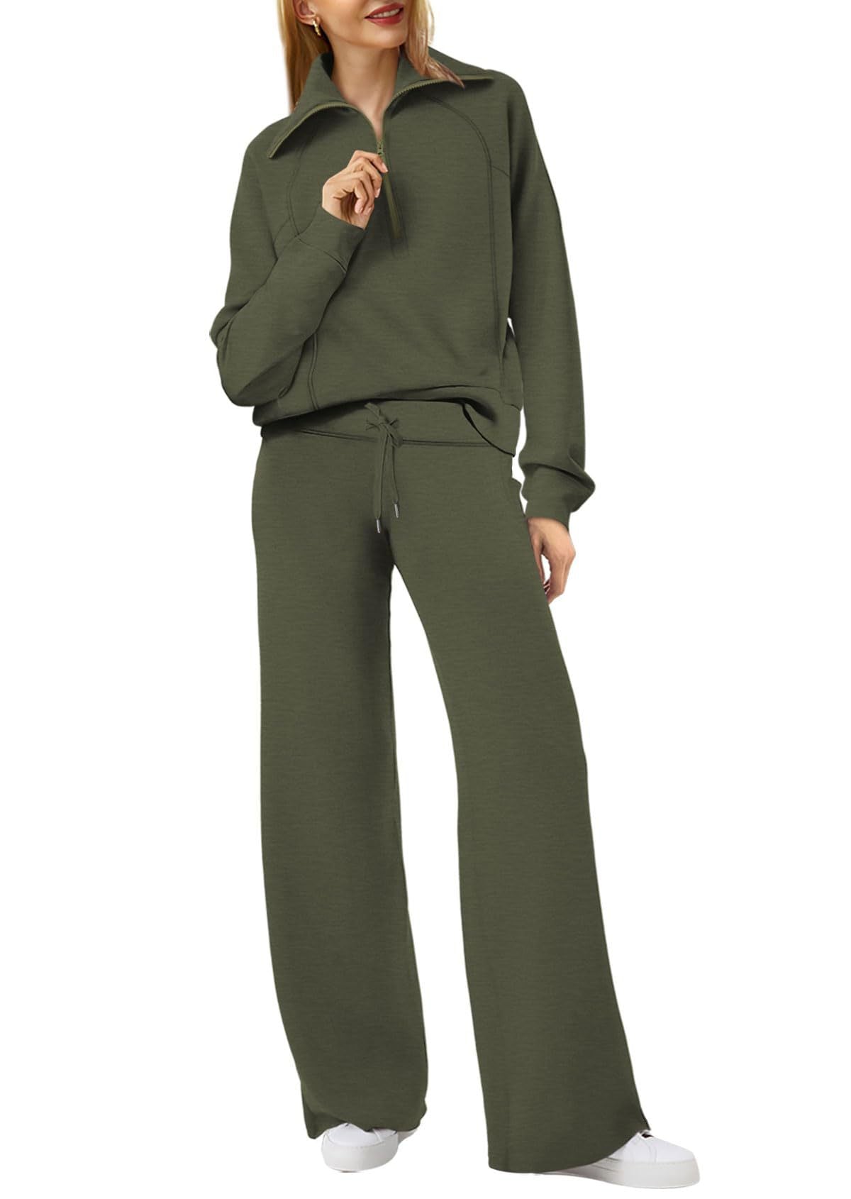 ⏰Super-Angebot – Zweiteiliges Freizeit-Sweatshirt-Set für Damen (2 kaufen, kostenloser Versand)
