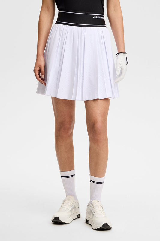 Cheryl Skirt / White