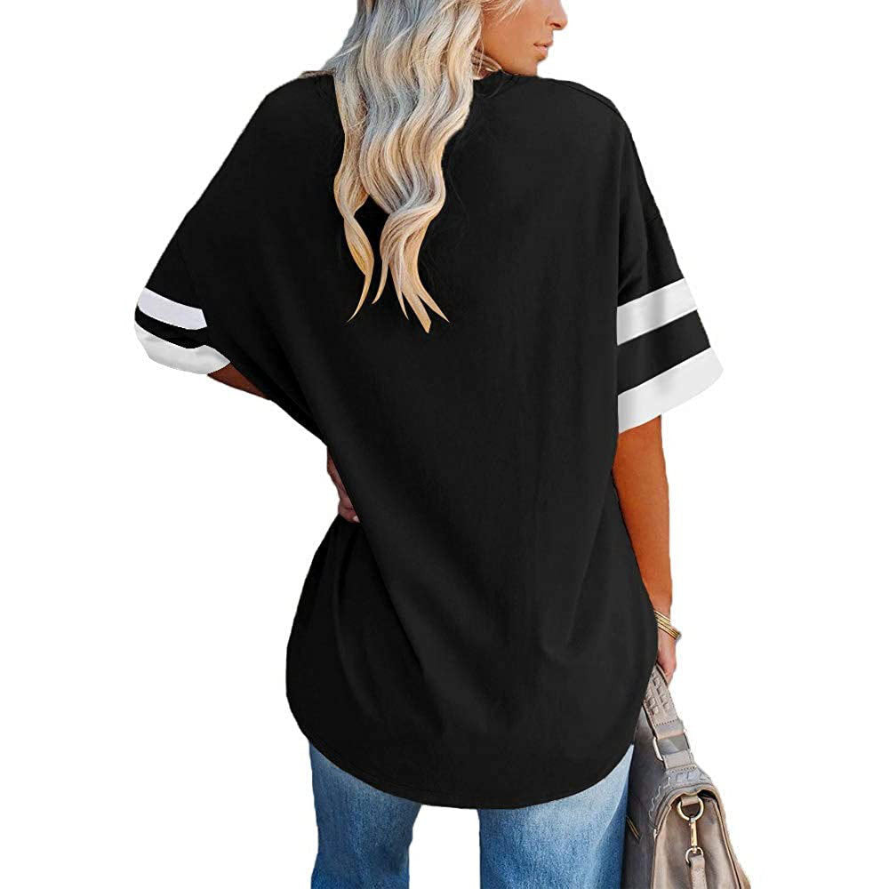 🔥Bis zu 69% Rabatt heute🔥Damen Sommer 2025 Oberteile 20 Farben Lässige V-Ausschnitt T-Shirts