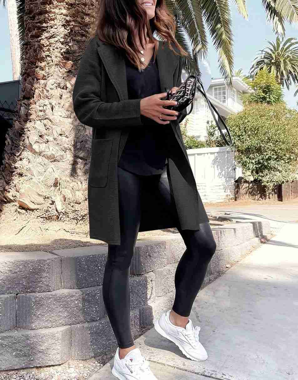 ANRABESS Damen Strickjacke mit offenem Vorderteil, Langarm, Revers, lässig, einfarbig, edel, Pullover-Jacke