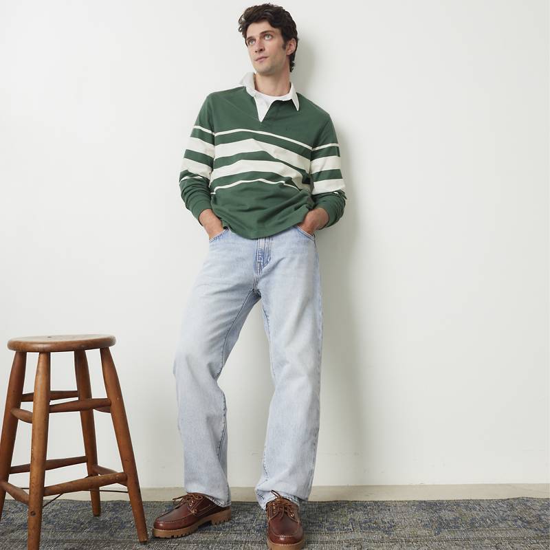 555 Relaxed Straight Jeans