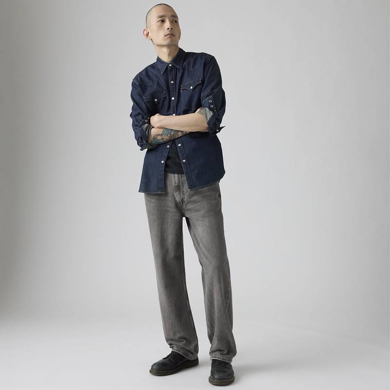 565 Loose Straight Jeans No Stretch