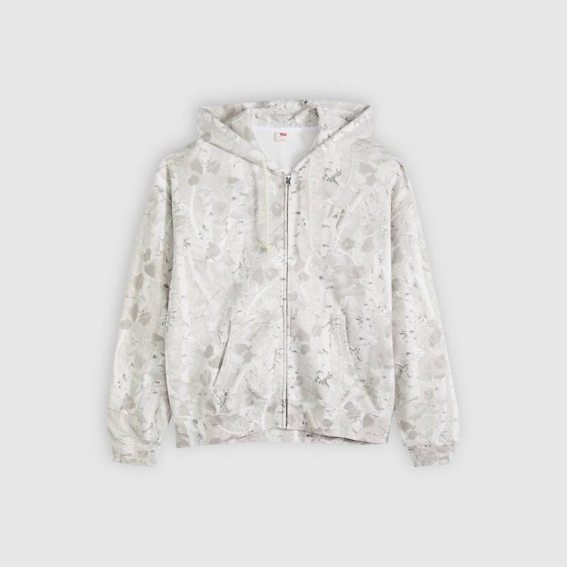 Hayes Boxy Full-zip Sweatshirt