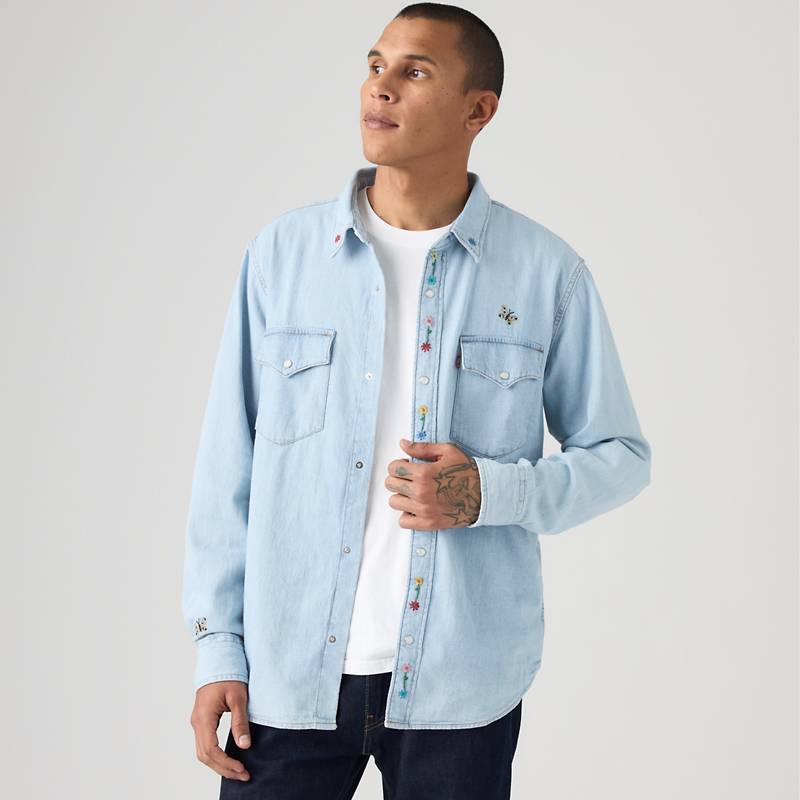 Relaxed Fit Western Shirt