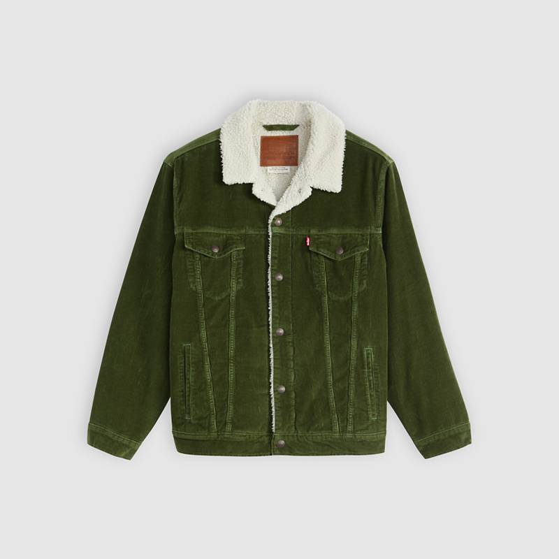 Relaxed Fit Sherpa Trucker Jacket