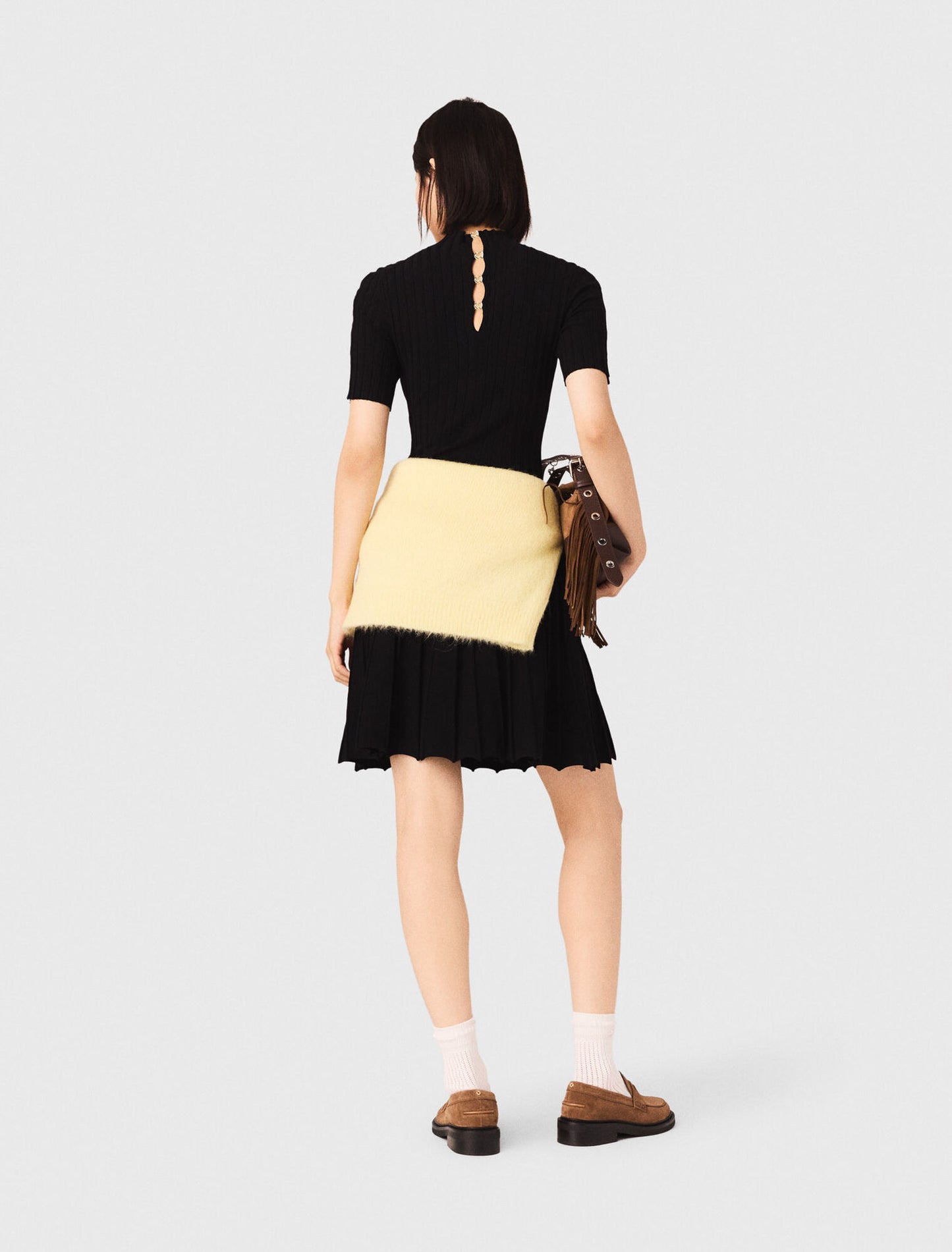 Short knit dress
