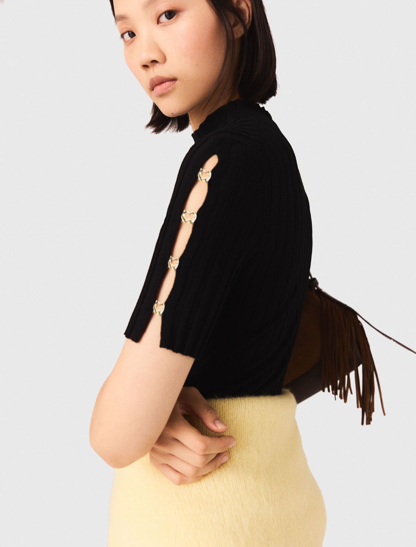 Short knit dress