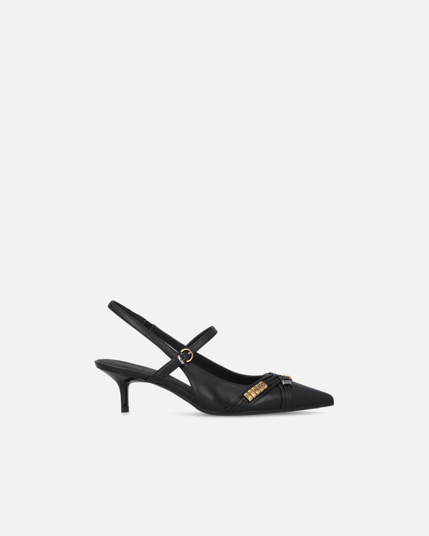 Slingbacks with straps and jewel details