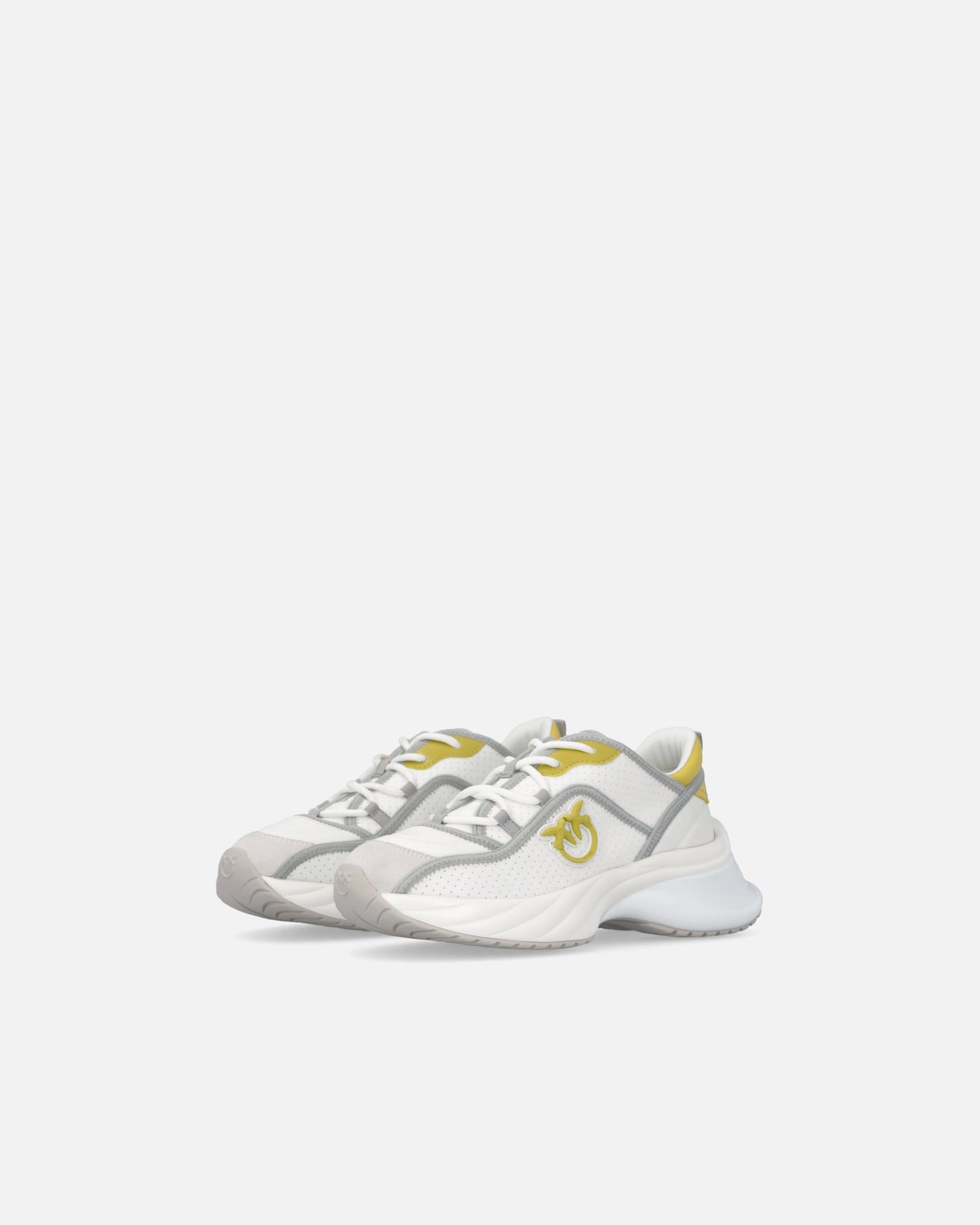 Ariel perforated sneakers with bird logo
