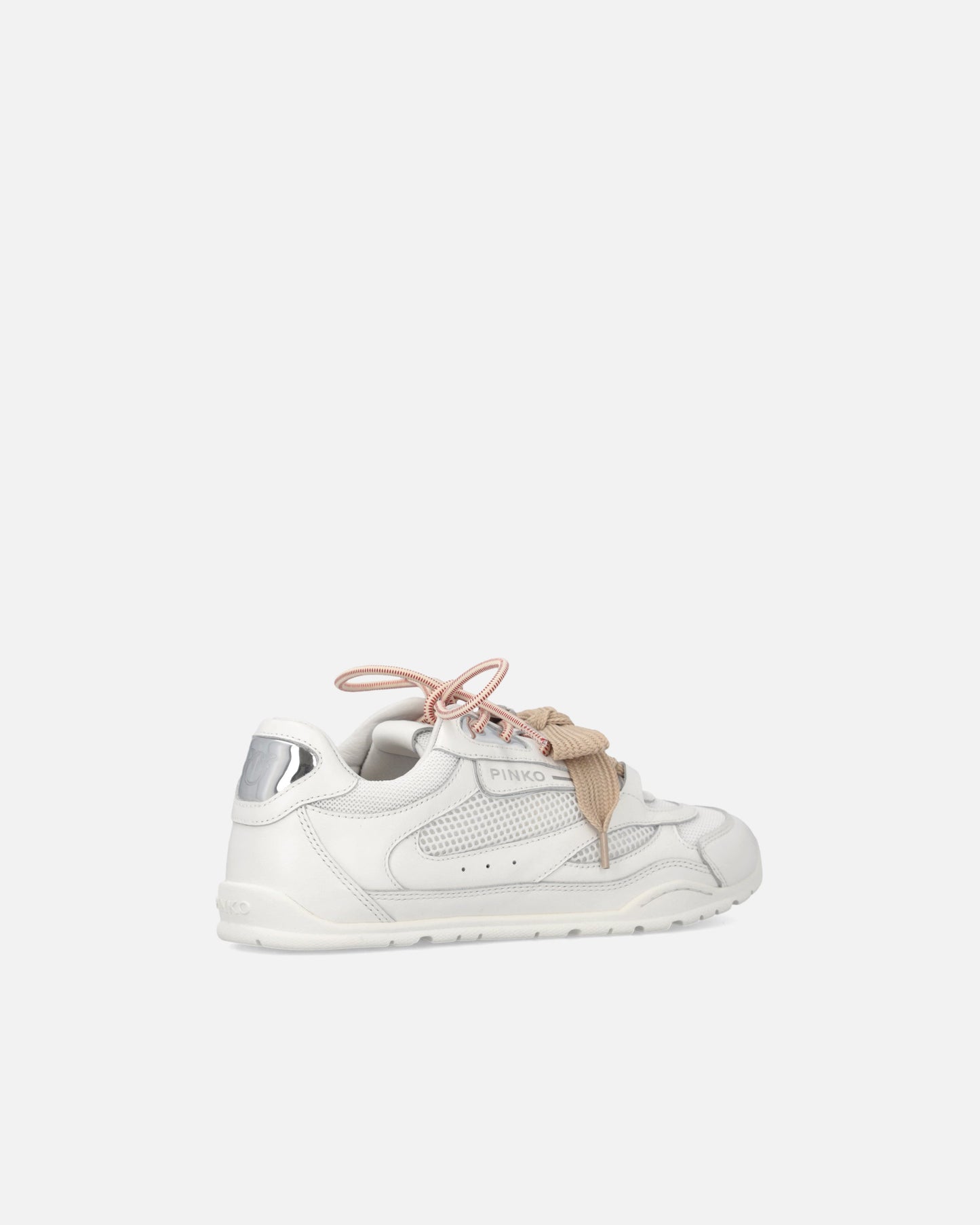Sneakers with double laces, crystal and charms
