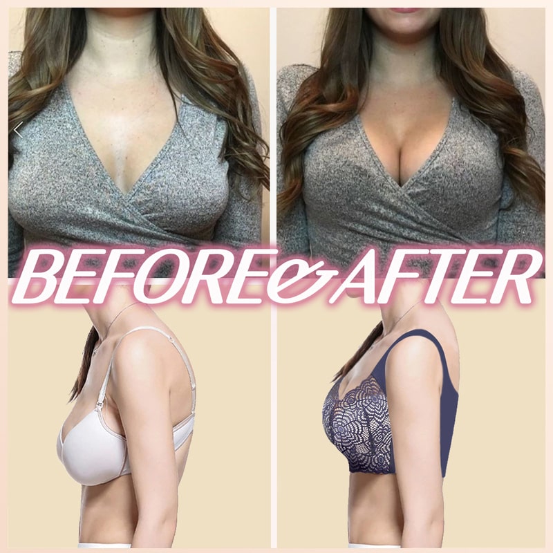 Ultimate Lift Vollfigur Nahtloser BH mit Spitzenausschnitten