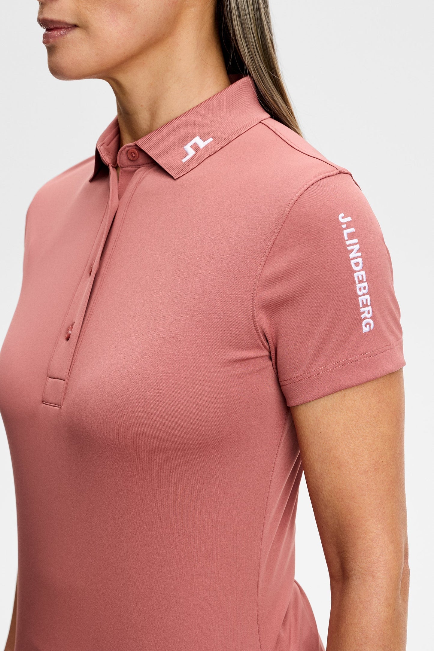 Tour Tech Polo / Withered Rose